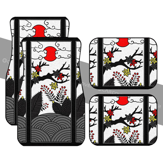 Hanafuda Car Floor Mats Custom Car Interior Accessories - Gearcarcover - 1