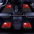Hanafuda Day Red Car Floor Mats Custom Car Interior Accessories - Gearcarcover - 3
