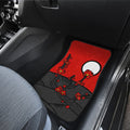 Hanafuda Day Red Car Floor Mats Custom Car Interior Accessories - Gearcarcover - 4