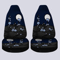 Hanafuda Night Blue Car Seat Covers Custom Car Interior Accessories - Gearcarcover - 4