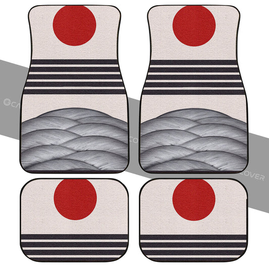 Hanafuda Rising Sun Car Floor Mats Custom Car Interior Accessories - Gearcarcover - 2