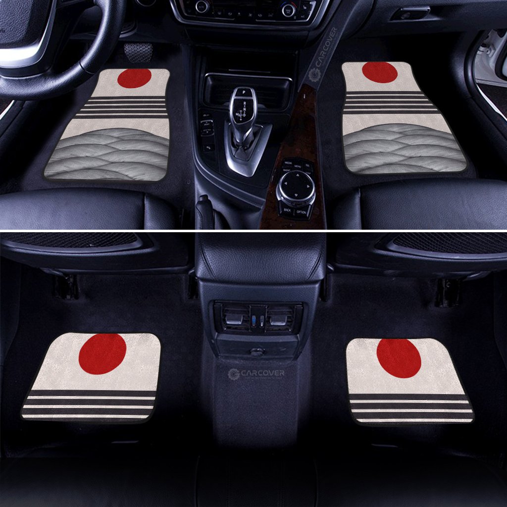 Hanafuda Rising Sun Car Floor Mats Custom Car Interior Accessories - Gearcarcover - 3