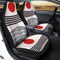 Hanafuda Rising Sun Car Seat Covers Custom Car Interior Accessories - Gearcarcover - 1