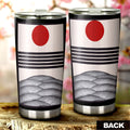 Hanafuda Rising Sun Tumbler Cup Custom Car Interior Accessories - Gearcarcover - 3