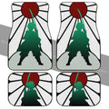 Hanafuda Tanjiro Car Floor Mats Custom Demon Slayer Anime Car Accessories - Gearcarcover - 2