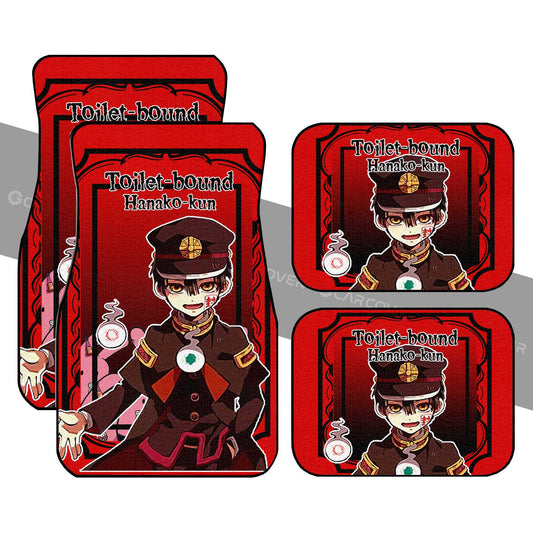 Hanako Car Floor Mats Custom Toilet-Bound Hanako-kun Anime Car Accessories - Gearcarcover - 1