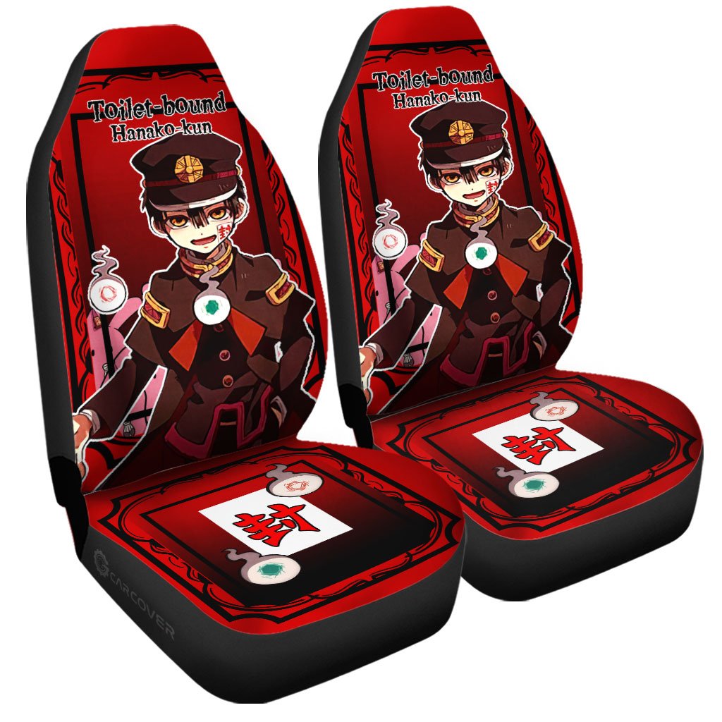 Hanako Car Seat Covers Custom Toilet-Bound Hanako-kun Anime Car Accessories - Gearcarcover - 3