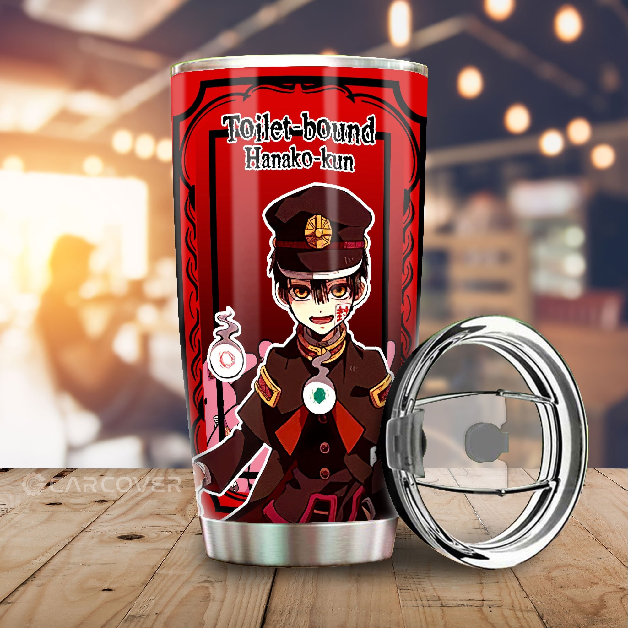 Hanako Tumbler Cup Custom Toilet-Bound Hanako-kun Anime Car Accessories - Gearcarcover - 1