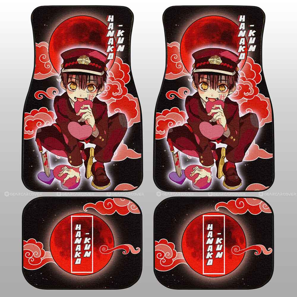 Hanako-kun Car Floor Mats Custom Toilet-Bound Hanako-kun Anime - Gearcarcover - 2