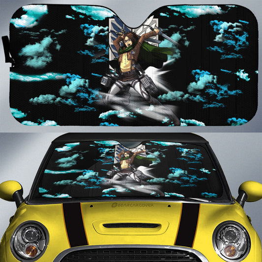 Hange Zoe Car Sunshade Custom Attack On Titan Anime Car Interior Accessories - Gearcarcover - 1