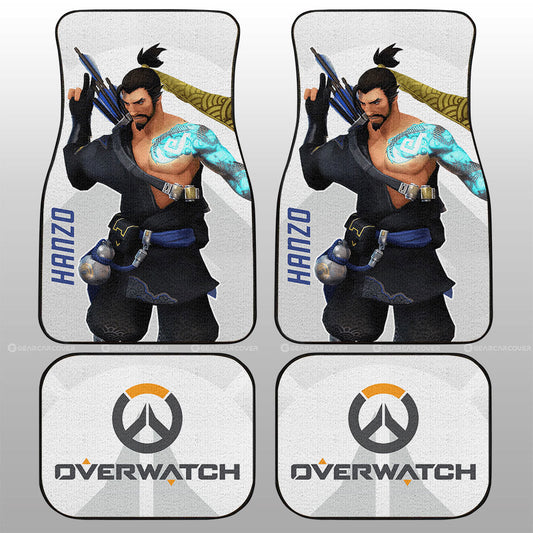 Hanzo Car Floor Mats Custom Overwatch - Gearcarcover - 1
