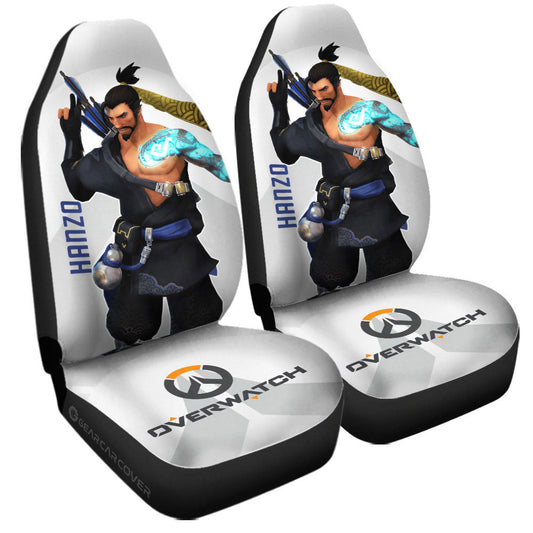 Hanzo Car Seat Covers Custom Overwatch - Gearcarcover - 1