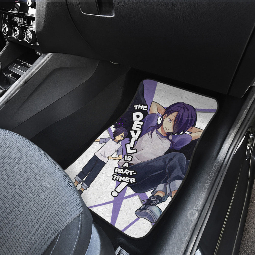 Hanzo Urushihara Car Floor Mats Custom The Devil Is a Part Timer Anime Car Accessories - Gearcarcover - 4