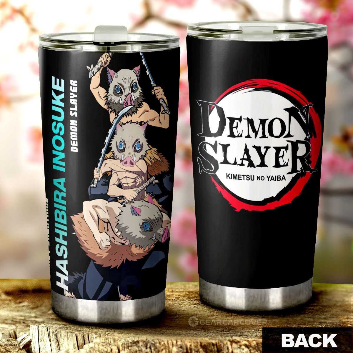 Hashibira Inosuke Tumbler Cup Custom Demon Slayer Anime - Gearcarcover - 3