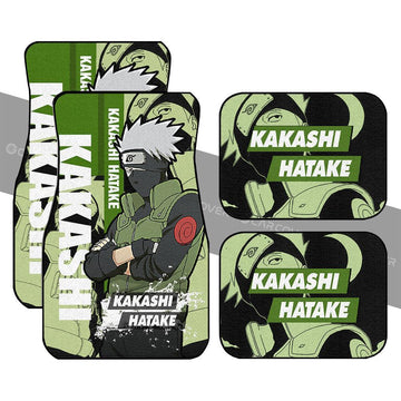 Hatake Kakashi Car Floor Mats Custom Anime Car Accessories - Gearcarcover - 1