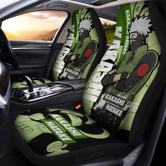 Hatake Kakashi Car Seat Covers Custom Anime Car Accessories - Gearcarcover - 2