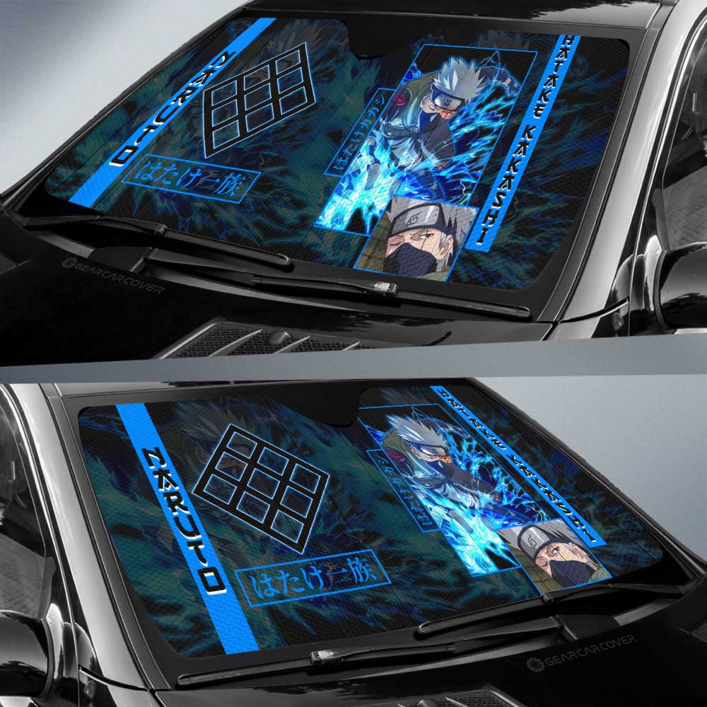 Hatake Kakashi Car Sunshade Custom Anime Car Accessories - Gearcarcover - 2