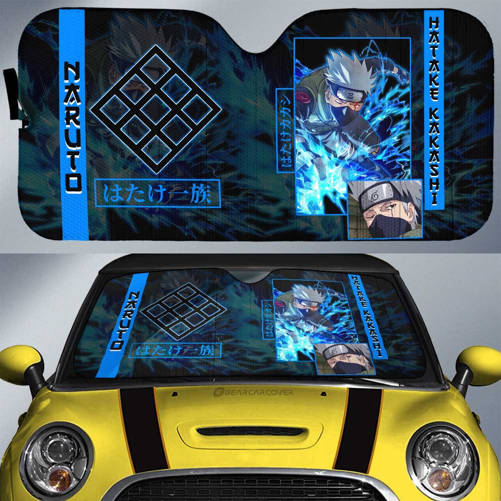 Hatake Kakashi Car Sunshade Custom Anime Car Accessories - Gearcarcover - 1