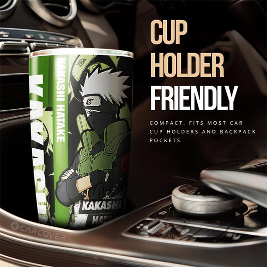 Hatake Kakashi Tumbler Cup Custom Anime Car Accessories - Gearcarcover - 2