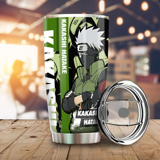 Hatake Kakashi Tumbler Cup Custom Anime Car Accessories - Gearcarcover - 1