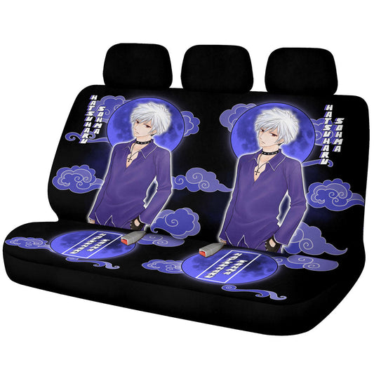 Hatsuharu Sohma Car Back Seat Covers Custom Fruit Basket Anime Car Accessories - Gearcarcover - 1