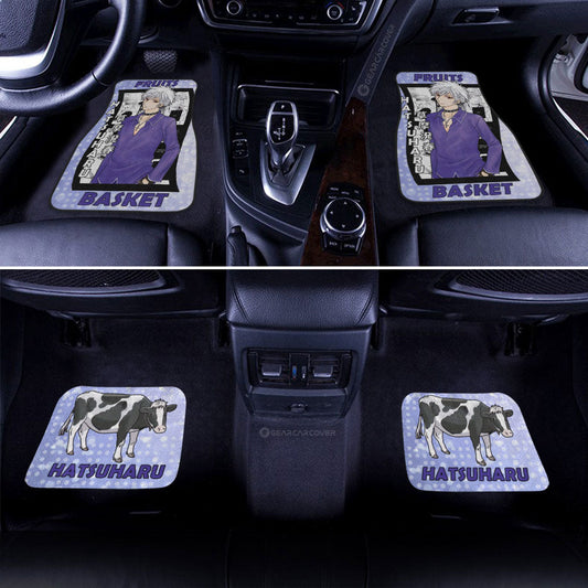 Hatsuharu Sohma Car Floor Mats Custom Fruits Basket Anime Car Accessories - Gearcarcover - 2