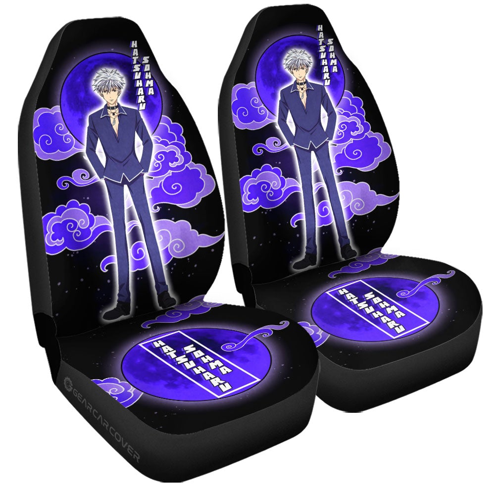 Hatsuharu Sohma Car Seat Covers Custom Fruit Basket Anime Car Accessories - Gearcarcover - 3