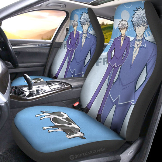 Hatsuharu Sohma Car Seat Covers Custom Fruit Basket Anime Car Accessories - Gearcarcover - 2