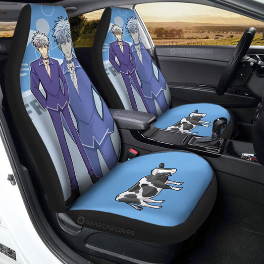 Hatsuharu Sohma Car Seat Covers Custom Fruit Basket Anime Car Accessories - Gearcarcover - 1