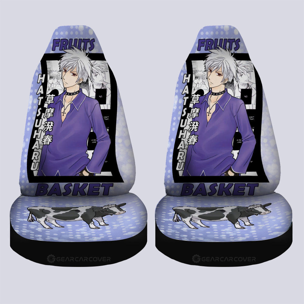 Hatsuharu Sohma Car Seat Covers Custom Fruits Basket Anime Car Accessories - Gearcarcover - 1