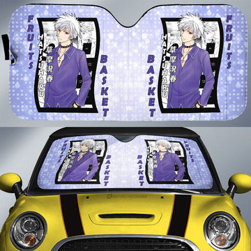 Hatsuharu Sohma Car Sunshade Custom Fruits Basket Anime Car Interior Accessories - Gearcarcover - 1