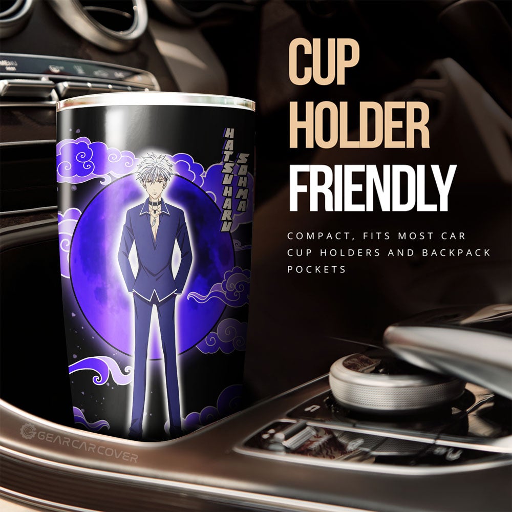 Hatsuharu Sohma Tumbler Cup Custom Fruit Basket Anime Car Accessories - Gearcarcover - 2