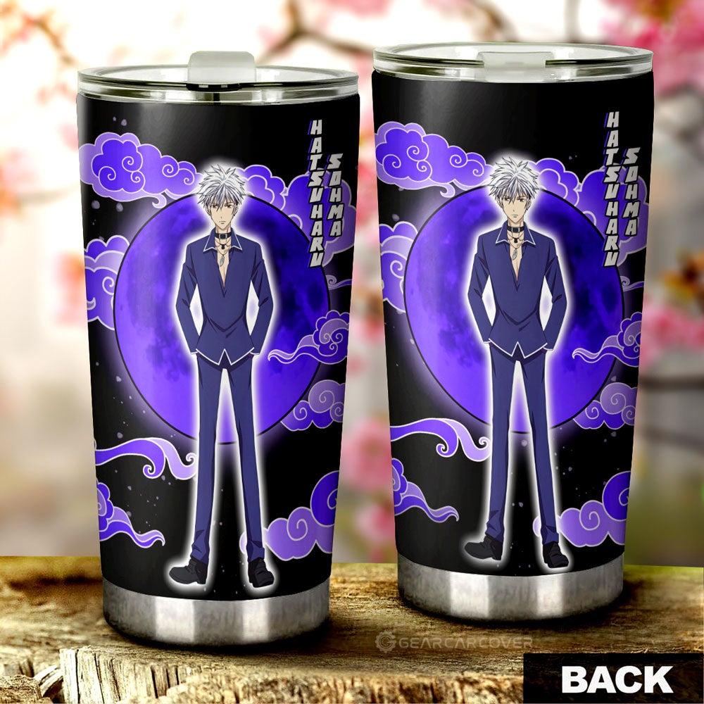 Hatsuharu Sohma Tumbler Cup Custom Fruit Basket Anime Car Accessories - Gearcarcover - 3