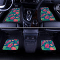 Hawaiian Car Floor Mats Custom Hibiscus Tropical Flower Leaves Car Accessories - Gearcarcover - 2