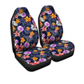 Hawaiian Car Seat Covers Custom Tropical Flower Turtle Car Accessories - Gearcarcover - 3