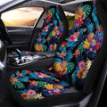 Hawaiian Car Seat Covers Custom Tropical Fruit And Flower Car Accessories - Gearcarcover - 2