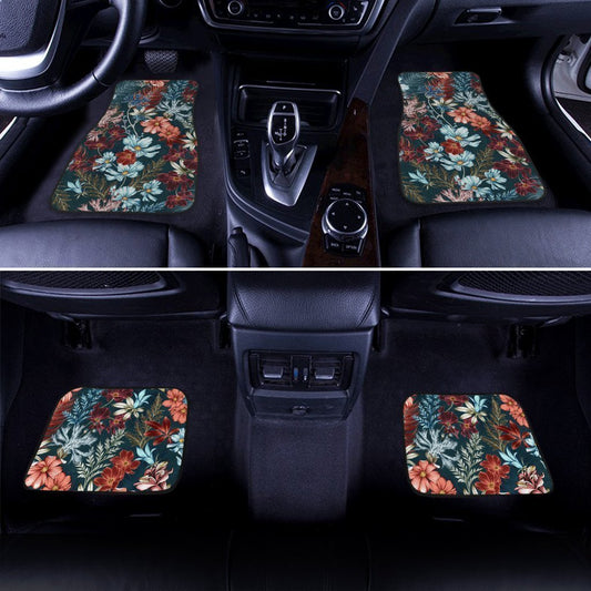 Hawaiian Hibiscus Car Floor Mats Custom Car Interior Accessories - Gearcarcover - 2