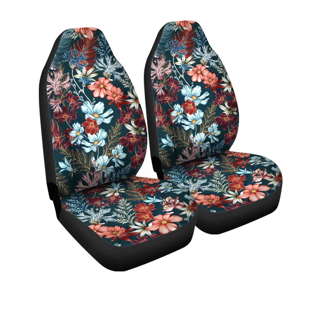 Hawaiian Hibiscus Car Seat Covers Custom Car Interior Accessories