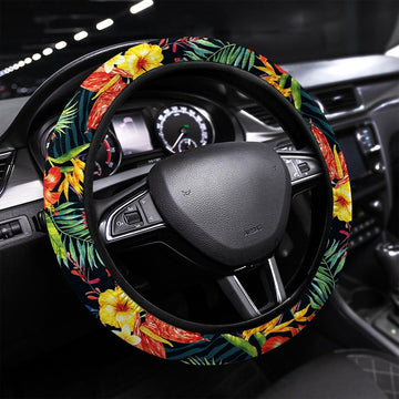 Hawaiian Steering Wheel Covers Custom Hawaiian Car Accessories - Gearcarcover - 1
