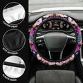 Hawaiian Steering Wheel Covers Custom Lovely Tropical Pattern Car Accessories - Gearcarcover - 3