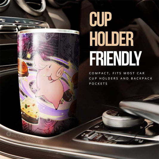 Hawk Tumbler Cup Custom Seven Deadly Sins Anime Galaxy Manga Style - Gearcarcover - 2