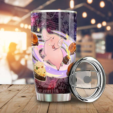 Hawk Tumbler Cup Custom Seven Deadly Sins Anime Galaxy Manga Style - Gearcarcover - 1