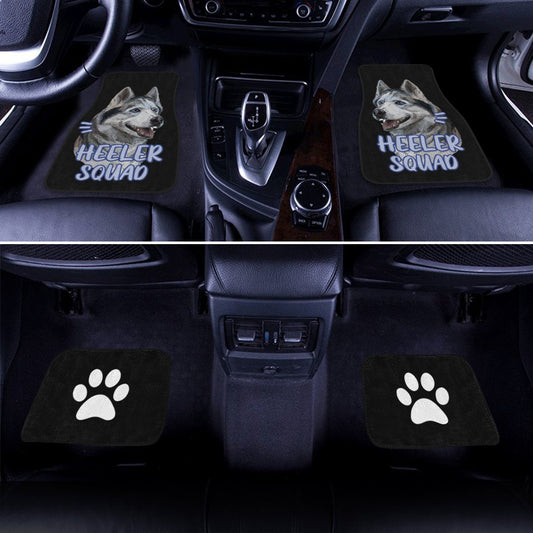 Heeler Squad Husky Car Floor Mats Custom Car Accessories Gift Idea For Dog Lovers - Gearcarcover - 2