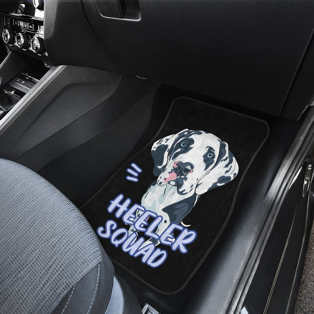 Heller Squad Great Dane Car Floor Mats Custom Car Accessories Gift Idea For Dog Lovers - Gearcarcover - 4