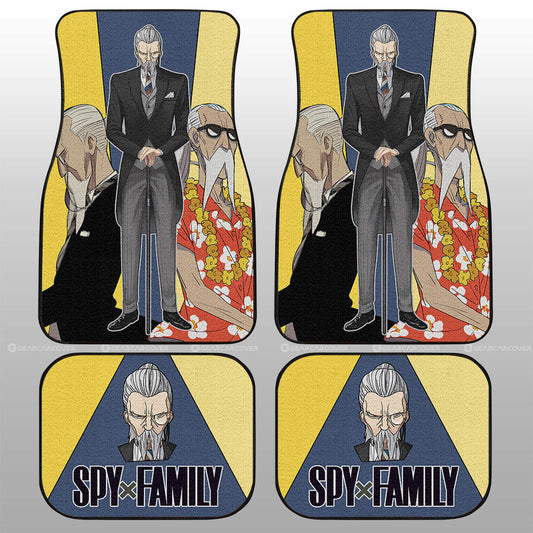 Henry Henderson Car Floor Mats Custom Spy x Family Anime Car Accessories - Gearcarcover - 2