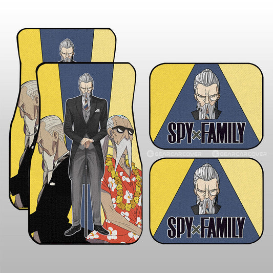 Henry Henderson Car Floor Mats Custom Spy x Family Anime Car Accessories - Gearcarcover - 1