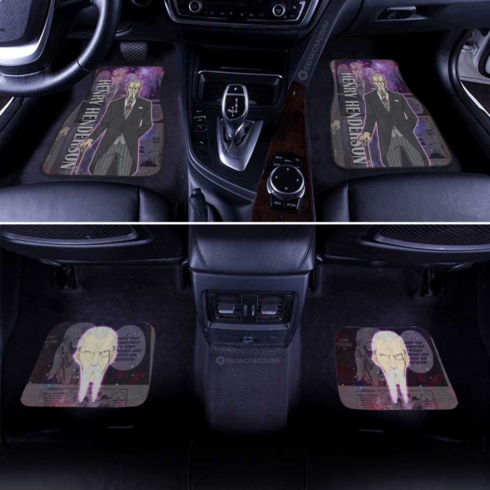 Henry Henderson Car Floor Mats Custom Spy x Family Anime Car Accessories Manga Galaxy Style - Gearcarcover - 3