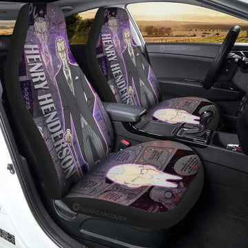 Henry Henderson Car Seat Covers Custom Galaxy Style Spy x Family Anime Car Accessories - Gearcarcover - 1