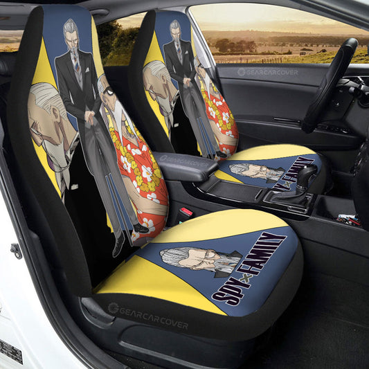 Henry Henderson Car Seat Covers Custom Spy x Family Anime Car Accessories - Gearcarcover - 1