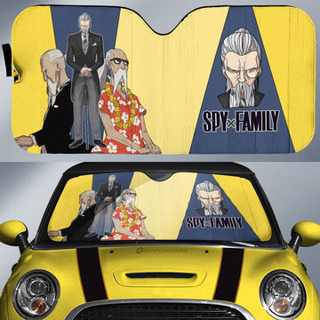 Henry Henderson Car Sunshade Custom Spy x Family Anime Car Accessories - Gearcarcover - 1